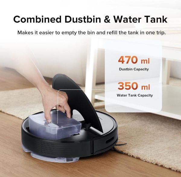 roborock Q7 Max Robot Vacuum and Mop, 30-Level Adjustable Water Flow, 4200Pa Suction, PreciSense LiDAR Navigation, No-Go & No-Mop Zones, 3D Mapping, App & Voice Control, Ideal for Pet Hair - Image 5